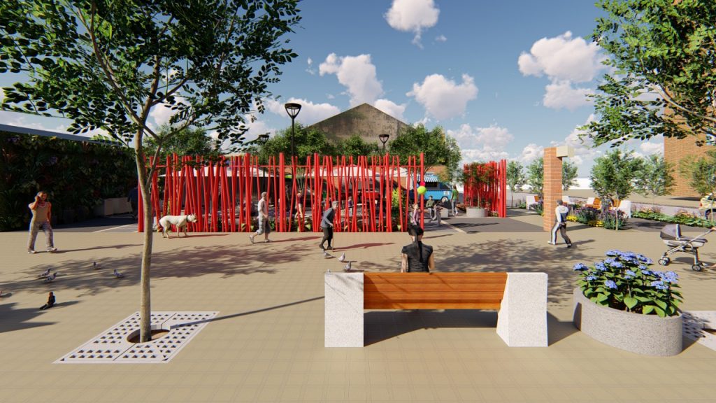 Terreno baldío se convertirá en la primera plaza de bolsillo “modo Covid-19” de Estación Central