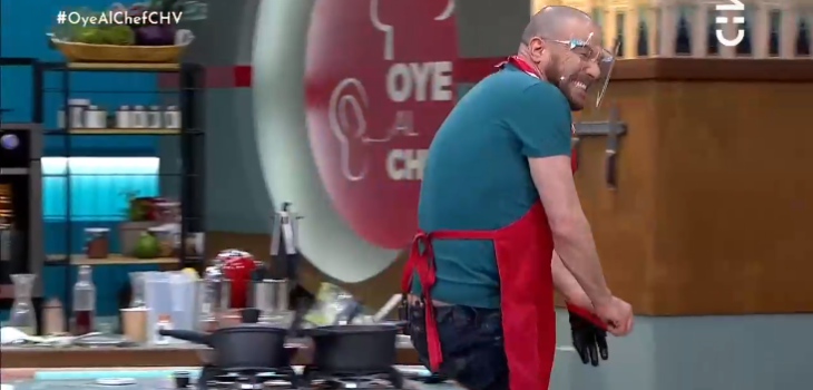 El accidente que sufrió Julián Elfenbein en “Oye al Chef”: Pamela Díaz y Emilia Daiber se preocuparon