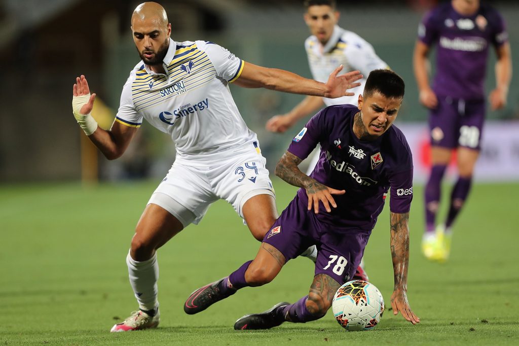 Serie A: Pulgar jugó el primer lapso en dura derrota de Fiorentina ante Atalanta