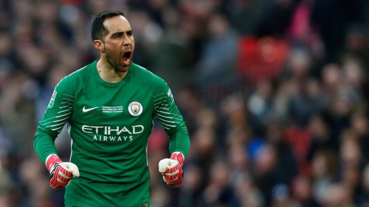Claudio Bravo: “Felices por el resultado de hoy, muy buen esfuerzo de todos”