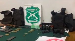 Cañete: Carabineros detiene a tres sujetos por homicidio frustrado