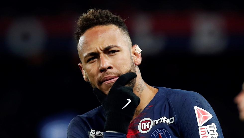 Neymar acusa racismo al explicar su expulsión en duelo PSG-Olympique