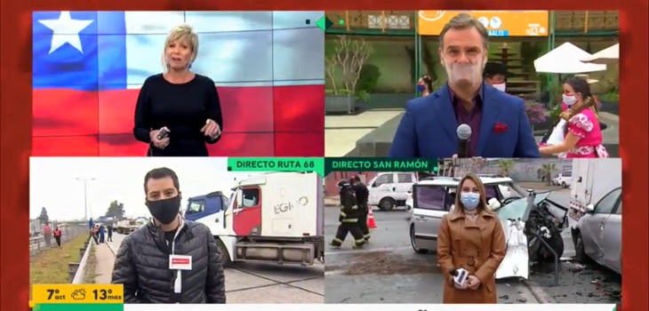 “¿Y Tonka?”: Raquel Argandoña apareció en “Bienvenidos” animando el matinal de Canal 13