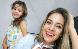 Camila Stuardo y su hija ayudaron en olla común: 