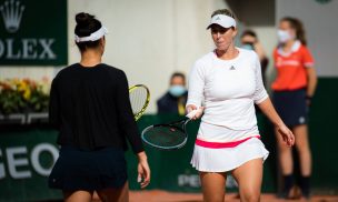 Alexa Guarachi ya tiene horario para las semifinales de dobles en Roland Garros