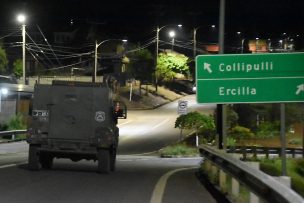 Carabineros por funcionario herido en Ercilla: 