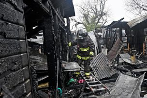 Un padre y sus tres hijos mueren en un incendio en Valdivia