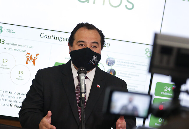 Subsecretario Galli reitera “respaldo absoluto” a Carabineros