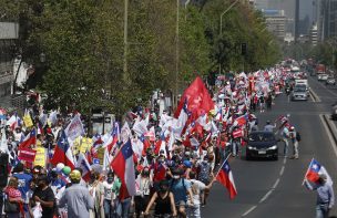 [FOTOS] Así fue la última marcha por el Rechazo este sábado en Las Condes