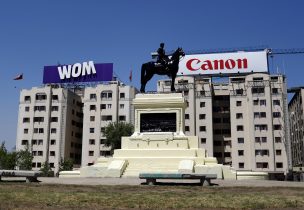 Restauran estatua de Baquedano tras ser pintada por manifestantes