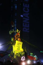 Monumento al general Baquedano nuevamente fue pintado tras la celebración por victoria del 