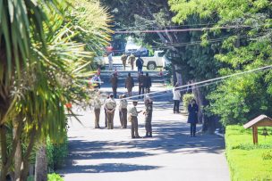 Realizan velorio de funcionario de Carabineros asesinado en La Araucanía