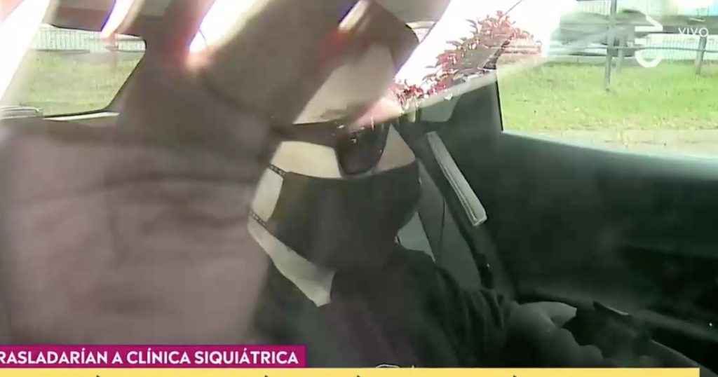 VIDEO | Así fue el arribo de Hernán “Nano” Calderón a la Clínica Psiquiátrica tras su salida de la cárcel