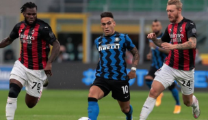 Serie A: Inter con Vidal y Alexis perdió el clásico ante el AC Milán