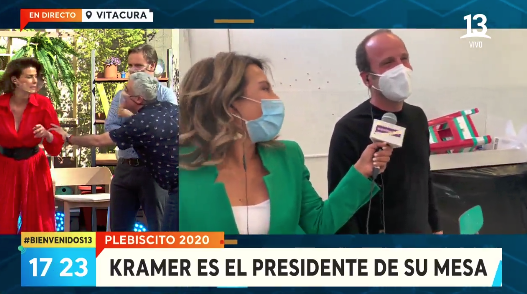 “Esto no es real”: El hilarante encuentro entre Stefan Kramer y Pablo Zalaquett en sala de votación