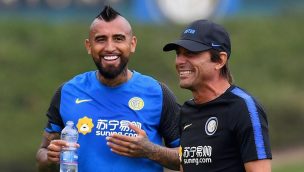 Antonio Conte espera a Arturo Vidal para colocarlo de entrada ante AC Milán