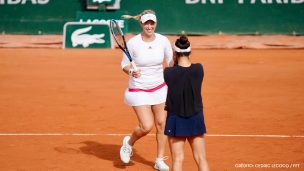 ¡Histórica! Alexa Guarachi se instaló en la final del dobles de Roland Garros