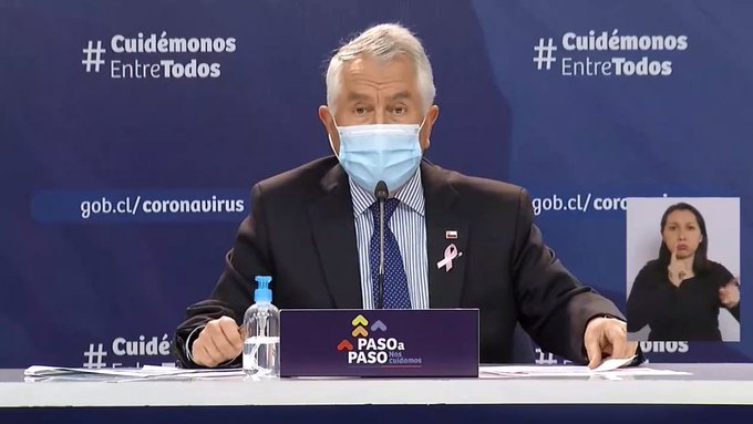 Ministro Paris: “Los alcaldes que salieron corriendo de la manifestación serán responsables del brote si es que llegar a ocurrir de aquí a 14 días más”