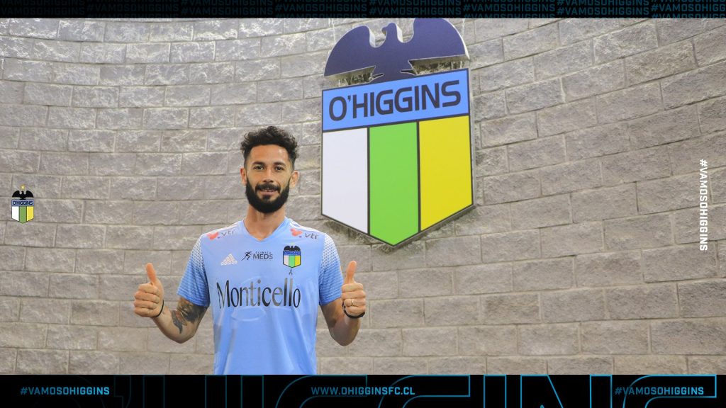 Marcelo Larrondo fue presentado como nuevo refuerzo de O’Higgins