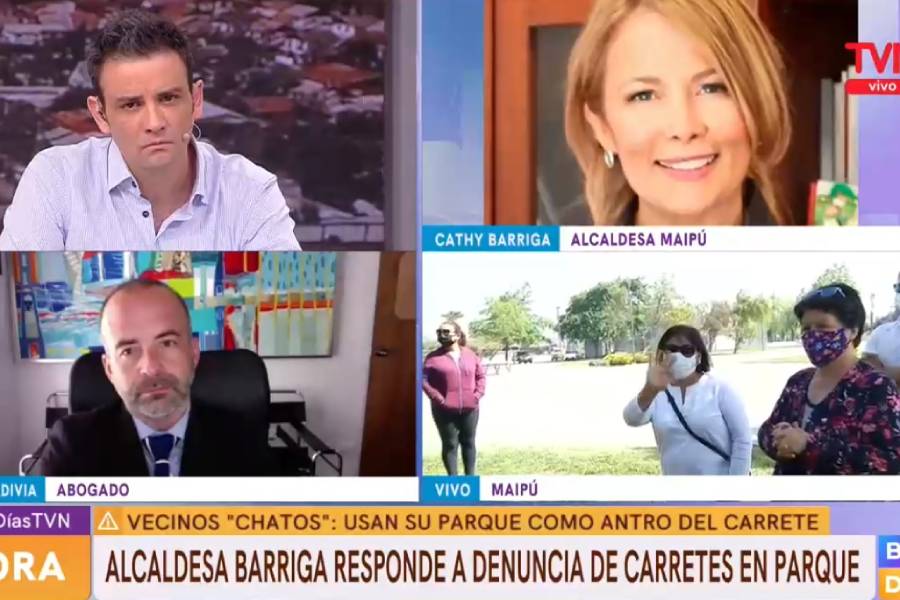 El tenso round en vivo de Cathy Barriga y Gonzalo Ramírez: “Usted es periodista”