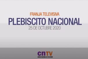 Franja televisiva del Plebiscito alcanza rating promedio de más de 40 puntos en horario prime