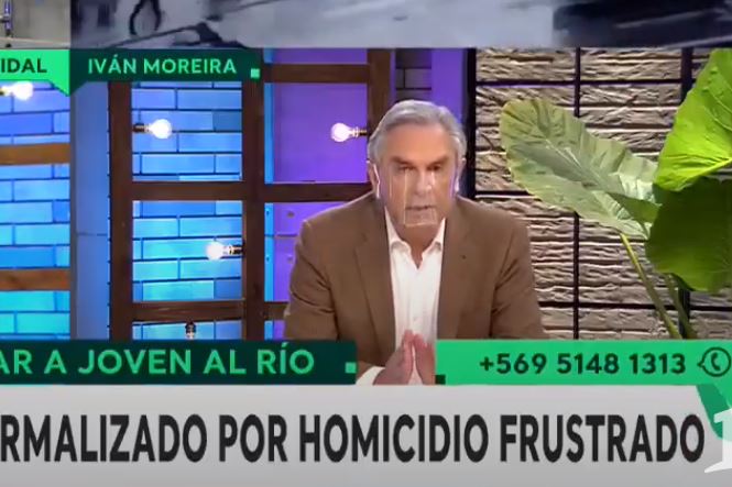 “No se trata de una blanca paloma”: Iván Moreira lamenta caída de joven a río Mapocho, pero asegura que era un “violentista”