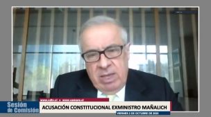 Jaime Mañalich ante comisión que revisa acusación constitucional: 