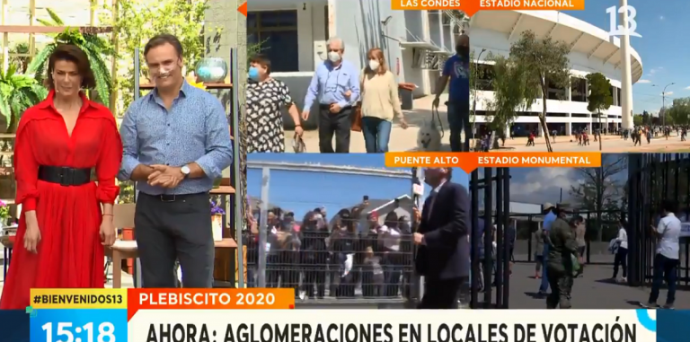 “Viste lo que provocas”: Francisco Saavedra generó aglomeración en local de votación