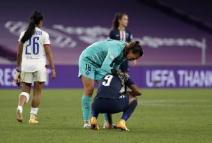 Una campeona de la Champions League dejó con las manos vacías a Christiane Endler