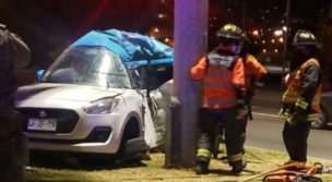 Carabinero fallece en accidente de tránsito cerca del Reloj de Flores en Viña del Mar