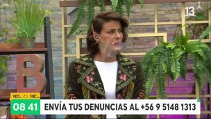 “Caí de lado…Me rasguñé”: Tonka Tomicic detalló el