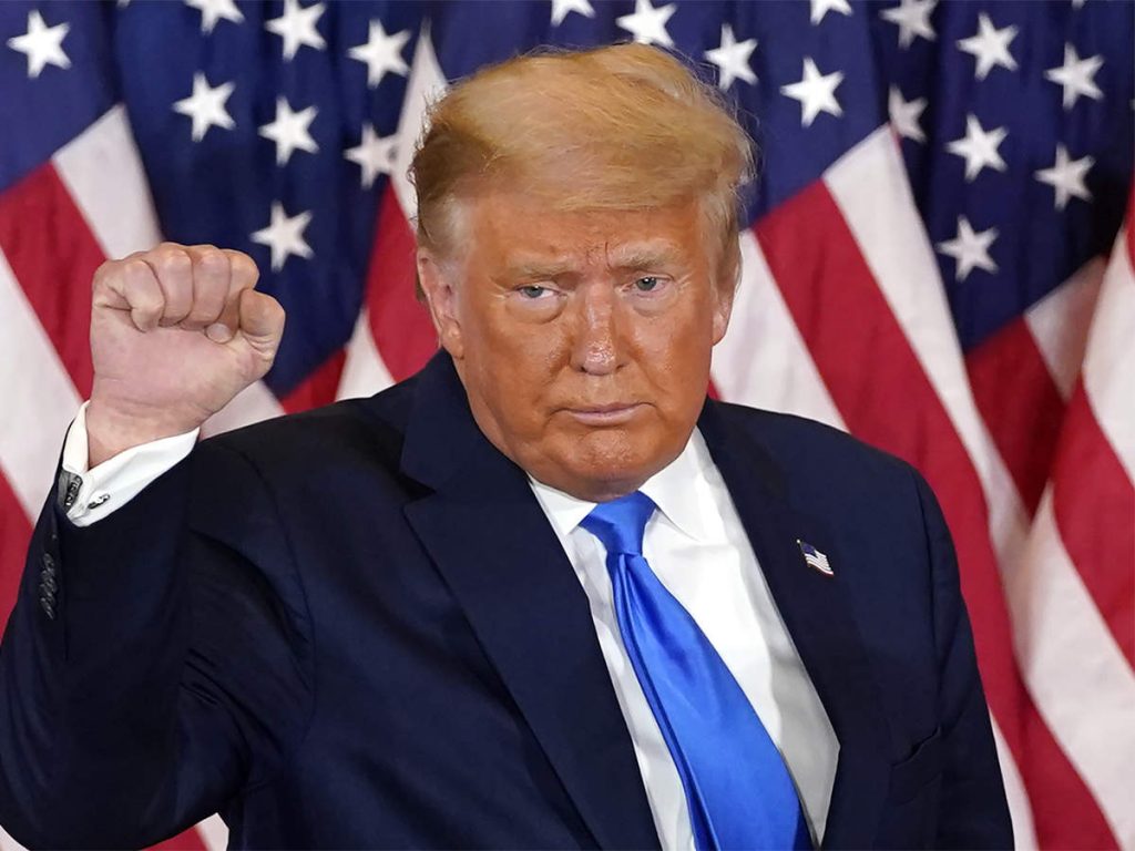 Trump insiste en la postura del fraude con incendiario tuit: “La Corte Suprema debería decidir”