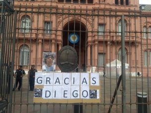 Restos de Diego Armando Maradona serán velados en el Palacio de la Casa Rosada