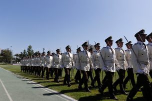 Carabineros aumentará formación de alumnos de uno a dos años