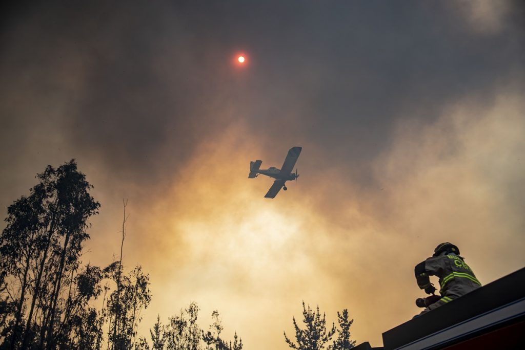 Se mantiene Alerta Amarilla para Sagrada Familia por incendio forestal