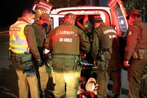 Un carabinero y una civil heridos tras balacera en el centro de Santiago