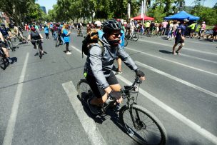 Inició segunda etapa de reapertura de la CicloRecreovía en Santiago