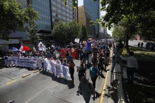 Trabajadores de la Salud se manifestaron en primer día de llamado a paro en medio de la pandemia del Covid-19