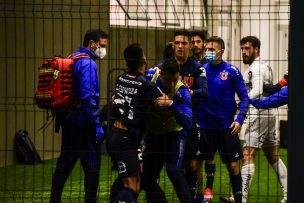 Gonzalo Espinoza y Fernando de Paul se enfrascaron en pelea tras derrota de la U ante La Calera