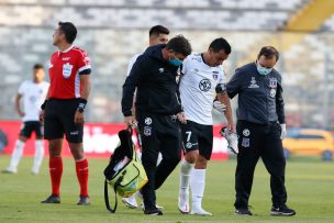 Cuerpo médico de Colo Colo decide no operar a Esteban Paredes por fractura