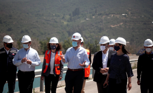 Inauguran 6 mega estanques para mejorar autonomía del sistema de agua potable