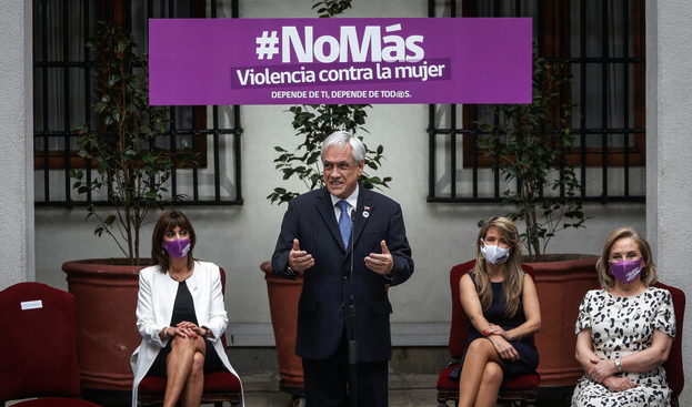 Presidente Piñera encabezó acto por “Día de la Eliminación de la Violencia contra la Mujer”