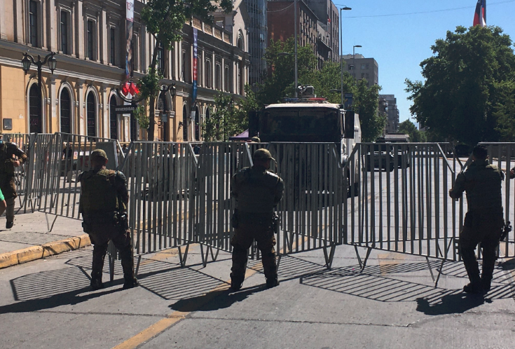 Se registran nuevas manifestaciones en Alameda: el tránsito se encuentra interrumpido