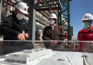 Subsecretario Dougnac inspecciona avance en la construcción del Hospital de Alto Hospicio