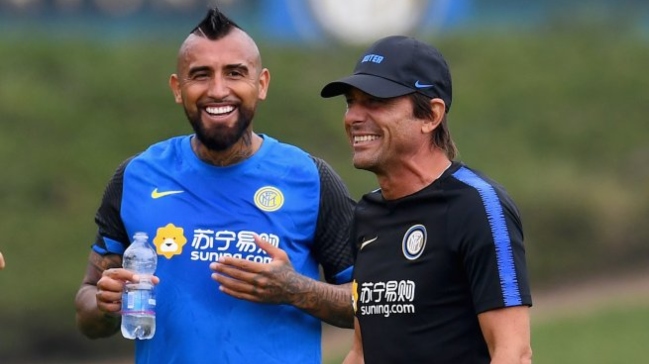 Antonio Conte: “Vidal debe trabajar con la cabeza gacha y seguir pedaleando”