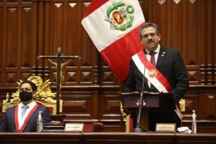 Manuel Merino asumió este martes como nuevo presidente de Perú, tras la destitución de Vizcarra