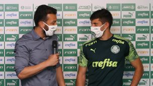 Benjamín Kuscevic y su presentación en Palmeiras: 