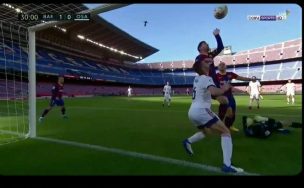 ¿Intentó homenajear a Diego Maradona? La extraña maniobra que realizó Lionel Messi en el duelo ante Osasuna