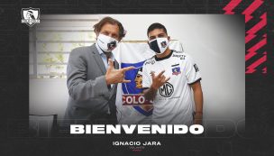 ¡Salió humo blanco! Colo Colo oficializó la incorporación del joven volante Ignacio Jara