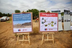 Talca: comenzó a construirse la planta de compostaje más grande de Chile